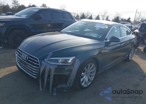 2018 Audi A5 2.0T Premium из США, поврежденный, VIN WAUBNCF54JA036216